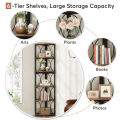 Customisable Custom Made 6-Tier Corner Shelf,  Corner Bookshelf Shelving Unit. 