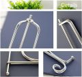 1 METAL CHROME Easel Display Stand - IMPORTED STAND for Resin Plaque - Coaster Stand - Plate Display Stand - Decorative Display stand | calligraphy stand | canvas stand. 