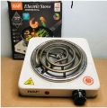 Electric Stove for cooking, Hot Plate heat up in just 2 mins, Easy to clean, 1000W, Automatic. 