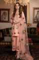 Honey Waqar, 3Pc Embroidered Kataan Silk Dress. for ladies. 