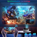 X3 Pro & X3 RGB Projector native 720P Support 4K 1080P Android 11 300ANSI Electric Focus Voice remote Dual WIFI 2.4G&5G Two-way BT5.0 Mini Projectors better in performance than HY350. 