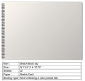 Sketchbook Big  Pad Artist Paper 130 GSM 20 Sheets W 13.5 H 10.75. 