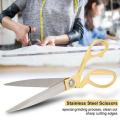 Stainless Steel Tailor Scissor  ( Light Weight Professional Scissor - Fabric Cutting Scissor ) 10.5 inch  -  1 Piece. 