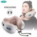 Electric Neck Massager U Shaped Pillow Multifunctional Portable Shoulder Cervical Massager Outdoor Home Car Relaxing Massage. 