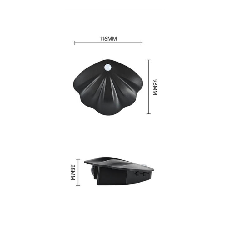 Magnetic Suction Without Wiring Motion Sensor LED Night Light Body Induction Lamp USB Rechargeable Wall Mount No Need To Punch Holes