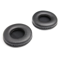 Replacement Earpads Leather Ear Cushions Spare Ear Pads Cushion Kit for -SJ3,SJ33,SJ5,SJ55,ES7, S500(2Pair Black). 