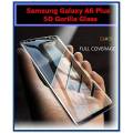 For Samsung Galaxy A6 Plus (2018) HD OG 6D Gorilla Glass Screen Protector Edge to Edge - Black. 