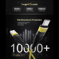 TechBot USB Type-C Cable - 2A Nylon Braided USB C Cable - QC 3.0 Fast Charge Premium Data Cable for Samsung/Xiaomi/Huawei/HTC/Infinix - 1 Meter. 