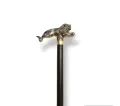 Classic Walking Stick, Lion Shape Walking Cane, Handmade Metal Stick, Metal Walking Cane for Elder.. 
