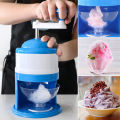 New Portable Ice Crusher and Shaved Ice Gola Ganda Maker Machine Hand Shaved Ice Machine Manual Fruit Smoothie Machine Mini Household Ice Shaver Small Ice Crusher. 