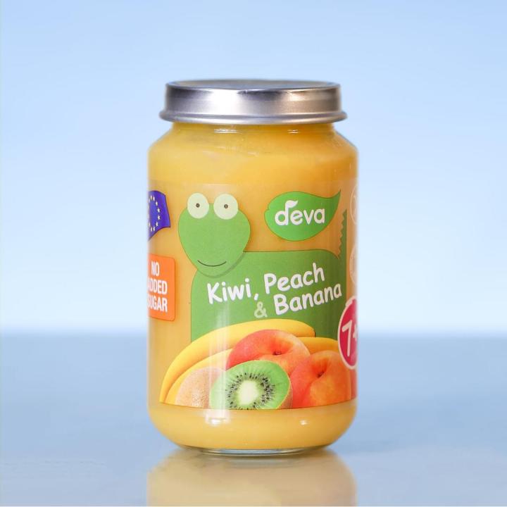 DEVA BABY FOOD KIWI,PEACH & BANANA 200GM Daraz.pk