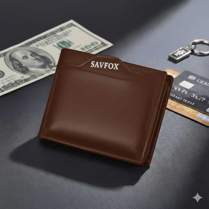 Savfox Pu Leather Outlet Pocket Card Holder Wallet For Men