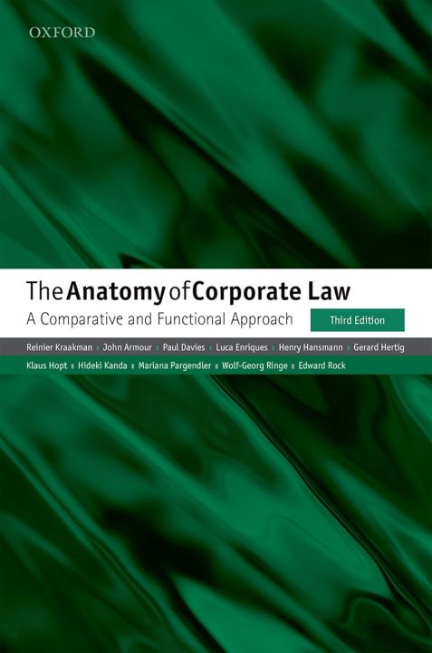 The Anatomy of Corporate Law A Comparative and Functional Approach 3rd Edition