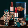 Cross-border hot-selling hot products Mei Qianer Amazon AliExpress 4 colors matte moisturizing carved lipstick lipstick wholesale. 