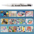 Graffiti Marker Pen Vibrant Acrylic Marker Pen Set for Art Graffiti Soft Tip Comfortable Grip Oil-based Paint Pen Clear Printing 3 Years Experience on Clear Printing Marker Pen. 