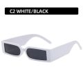Small Square Fashionable Cat Eye Sunglasses Modern Show Ins Fashion Sunglasses Personality Cool Glasses. 
