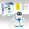 Naughty space Electric Dancing Robot Toy 360° Rotating with Music for Kids. 