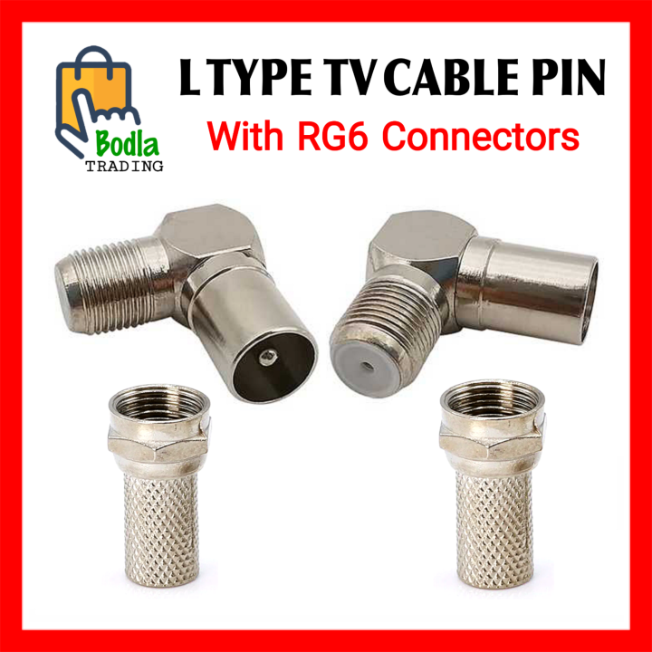 2%20PcsTV%20and%20LCD/LED%20TV%20Cable%20Pin%20L%20Shape%20with%202%20Connector%20RG6%20-%20Image%208