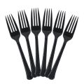 BLACK FORKS FOR BLACK THEME PACK OF 20 BLACK FORKS. 