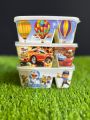 Lunch Box/Tefan Box/Kides Lunch Box/School Lunch Box/Melamine Tiffin Box with Spoon. 