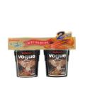 Car Gel Perfume Car Air Freshener Bullsone Vogue Cafe Mocha In Black 2pcs Pair. 