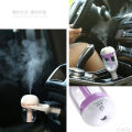 Kebidu Car Air Freshener 12V Car Mini Air Purifier Humidifier Aromatherapy Oil Mist Diffuser Fogger - Green. 