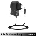 DC 12 Volt 2 Amp Branded Adapter 12V 2A For Tp Link Router , Tenda router , ptcl dsl modem And CCTV Cam 12 volt 2 amp. 
