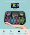 SPEEDX I10 Mini Wireless Bluetooth Keyboard Touchpad 7 Color Backlit 2.4GHz Rechargeable Remote for Smart TV Android TV Box PC Laptop PS4 Fire Stick. 