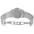 Movado Museum Classic Silver Stainless Steel Black Dial Quartz Watch for Gents - 606504. 