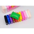 1 Pack 12 Different Colour China Clay, Modelling Clay, Soft Creative Handgum Educational Clay [BT]. 