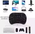 Mini Wireless Keyboard Touchpad Backlit RGB Android TV box Keyboard 2.4 Ghz Rechargeable Keyboard. 