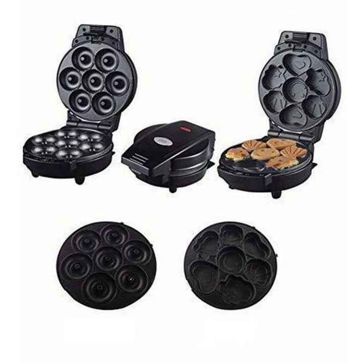 Donut Maker and Cookie Maker / Mini Cake Machine / Electric Baking Pan 2 In 1 / Doughnut maker