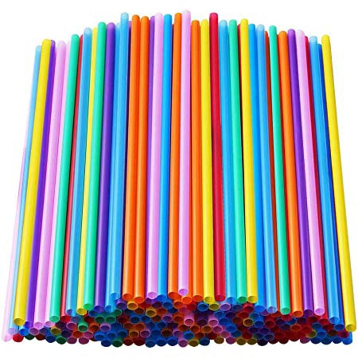 MULTICOLOR STRAWS PACK ( PACK OF 100 STRAWS )