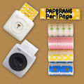 Creative Label Sticker Paper Roll with Self Adhesive for Peripage & Paperang Mini Pocket Thermal Printer Label Maker. 