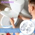 Toilet Seat Bolt Screw Set 4pcs Toilet Seat Bolt Screw Set White Plastic Nut 28mm Washer Heavy Duty Universal Lid Hinge Replacement Parts Bathroom Supplies Toilet Lid Bolt Nut Kit. 