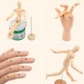 Wooden Mannequin Hand Drawing Sketch Mannequin Model Wooden Manikin Artist Model. 