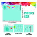 Silicone Craft Mat with Cup for Painting, Art, Handmade, Crafts, Sewing and Scrapbooking. 