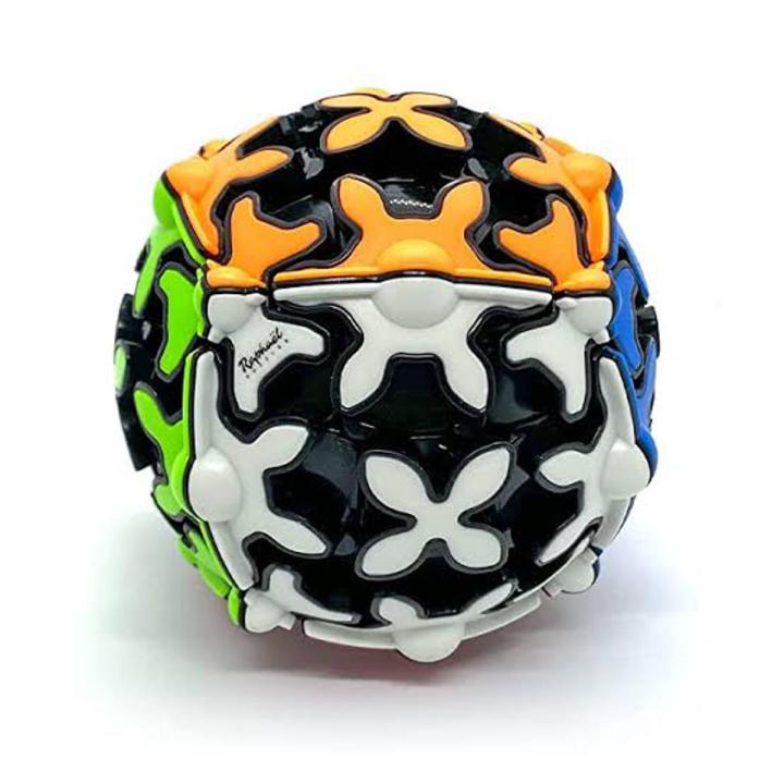 QiYi Gear Sphere Speed Cube - Sticker less- Super Smooth - Educational puzzle Cube for Kids  Boy, Girls & professionals