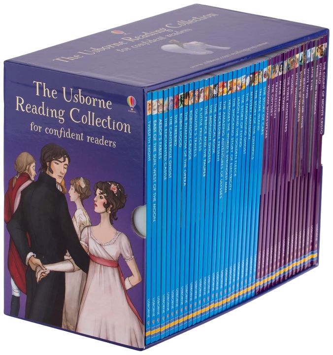 Usborne Reading Collection for Confident Readers 40 Books Box Set