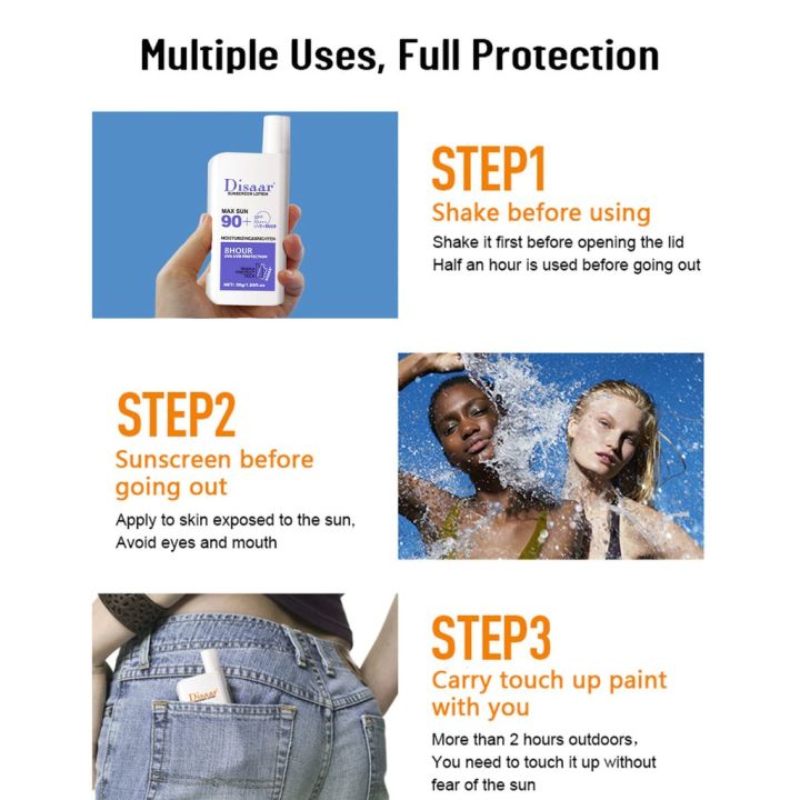 Disaar%20Whitening%20and%20Moisturizing%20Sunblock%20Sunscreen%20Lotion%20SPF%2060%20-%20Image%203