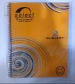 Select 2 Subject Spiral Notebook. 