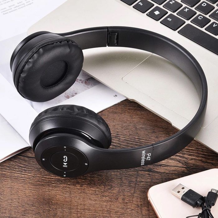 P47%20Wireless%20Foldable%20Headphones%20Support%20Memory%20Card%20FM%20Radio%20for%20Pc%20TV%20Smart%20Phones%20&%20Tablets%20Etc%20-%20Image%206