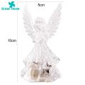 Green Home Angel Lamp Creative Shape 3D Angel Night Light Desktop Decoration. 