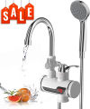 Electric Kitchen Heater Tap Instant Hot Water Faucet Heater Cold Heating Faucet Tankless Instantaneous For Home Kitchen Bath DIY || Hactech. 