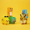 【New】 New Styles Small Building Pokemon Blocks Cartoon Picachu Psyduck Bulbasaur Animal Model Education Game Graphics Pokemon Toys. 