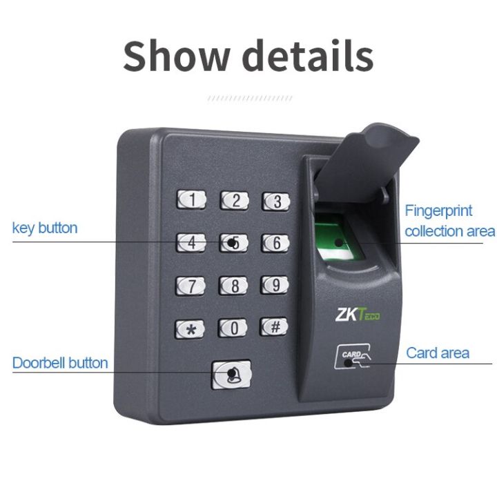 Zkteco%20X6%20High-Quality%20Fingerprint%20Access%20Control%20System%20with%20Keypad,%20ID%20Card,%20and%20Doorbell%20Function%20-%20Image%205