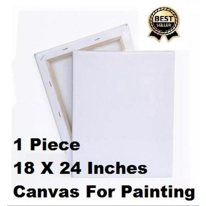 1 Piece Of 18 X 24 Inches Canvas For Painting