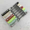 Lanbitou Transparent Fountain Pen Plastic F/EF/Hooded Nib Piston Filler Ink Pens for Writing School Office Supplies Stationery. 