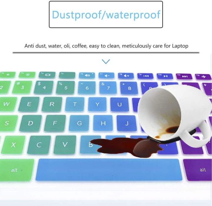 Universal%20Laptop%20Keyboard%20Skin%20Film%20Cover%20Waterproof%20Dust-proof%20Silicone%20Keyboard%20Protective%20for%20Chromebook%20Notebook%2012-17"%20White%20-%20Image%203