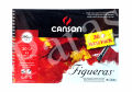 Canson Figueras Oil & Acrylic Paper Texture Pad Size 29.7 cm x 42 cm A3 Ring Bind. 